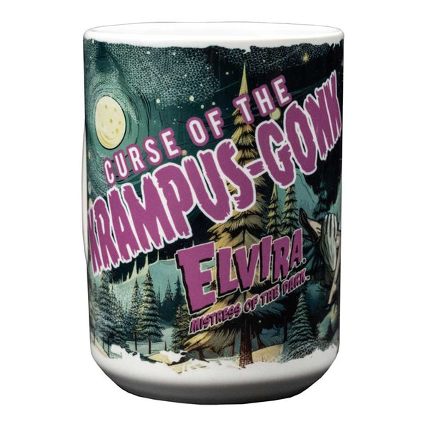 Elvira Krampus Gonk 15 oz Mug