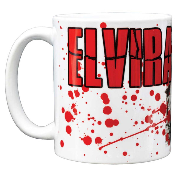 Elvira Psycho House White Mug