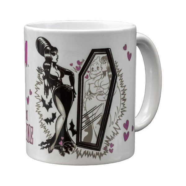 Elvira Ghost You Valentine 11oz White Mug