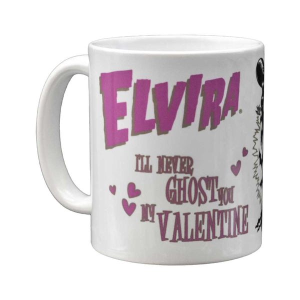 Elvira Ghost You Valentine 11oz White Mug