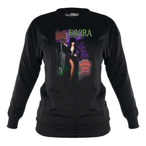 Elvira Beetle Sign Womens Pullover Sweater Top