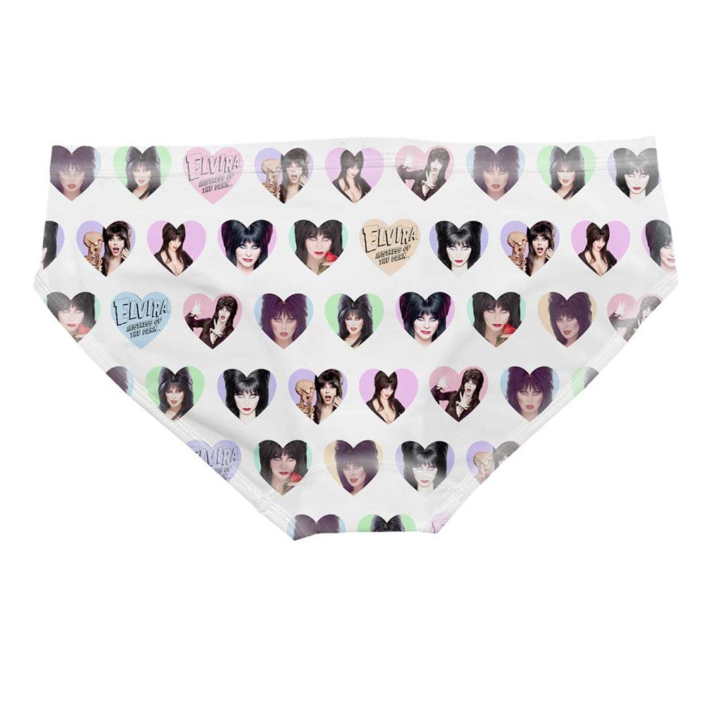 Elvira Sweet Hearts Repeat Womens Bikini Underwear