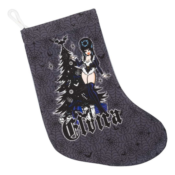 Elvira Viva Goth Tree Stocking