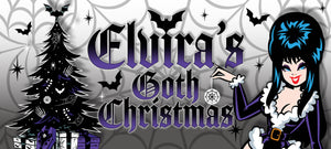 Shop Elvira's dark Christmas collection.