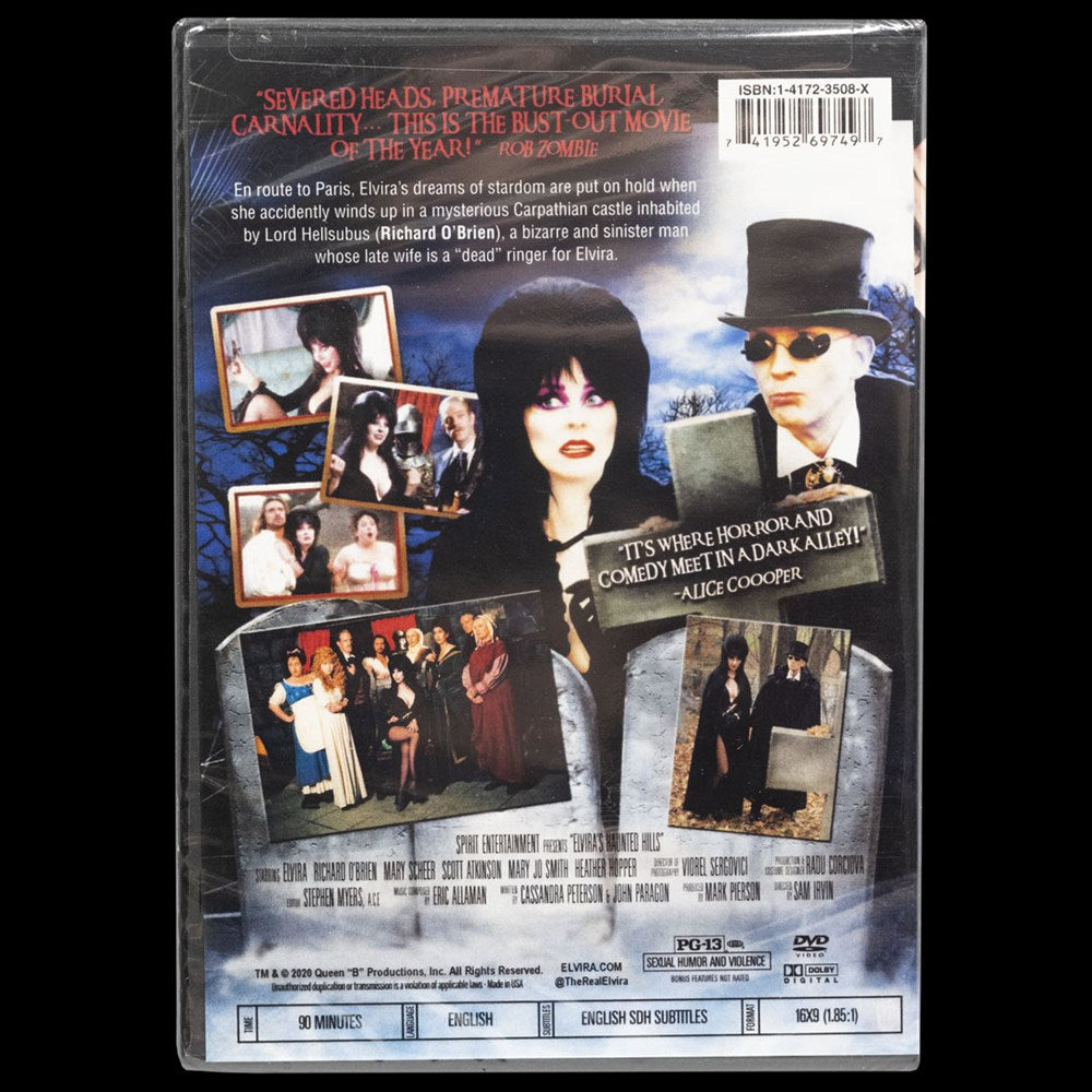 Elvira's Haunted Hills DVD