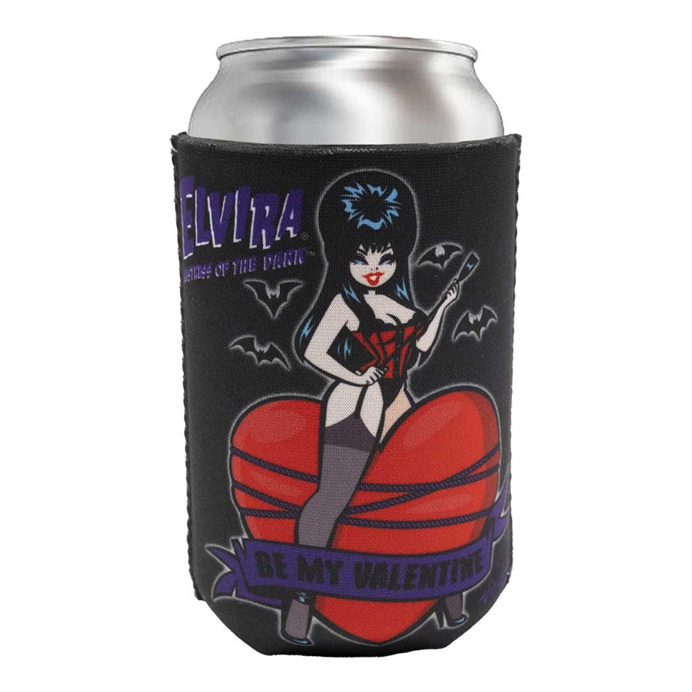 Elvira Be My Valentine Viva 12oz Can Cooler