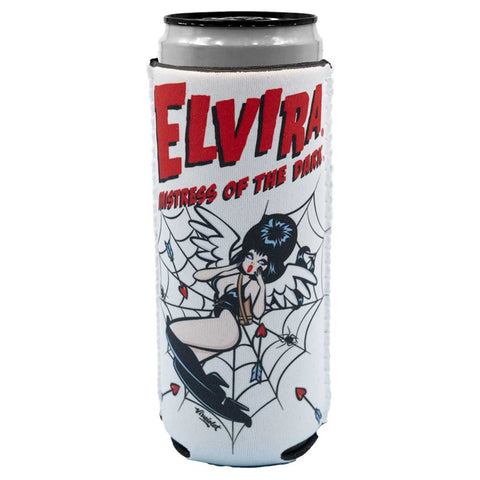 Elvira Cupid Web Viva Slim Can Cooler