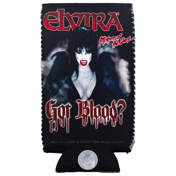 Elvira Got Blood Vamp Slim Can Cooler
