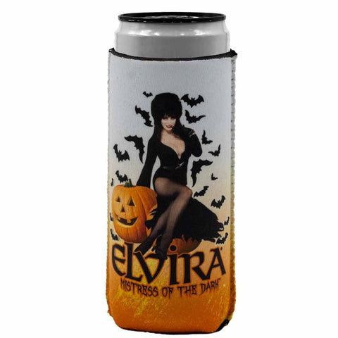 Elvira Harvest Bats Slim Can Cooler