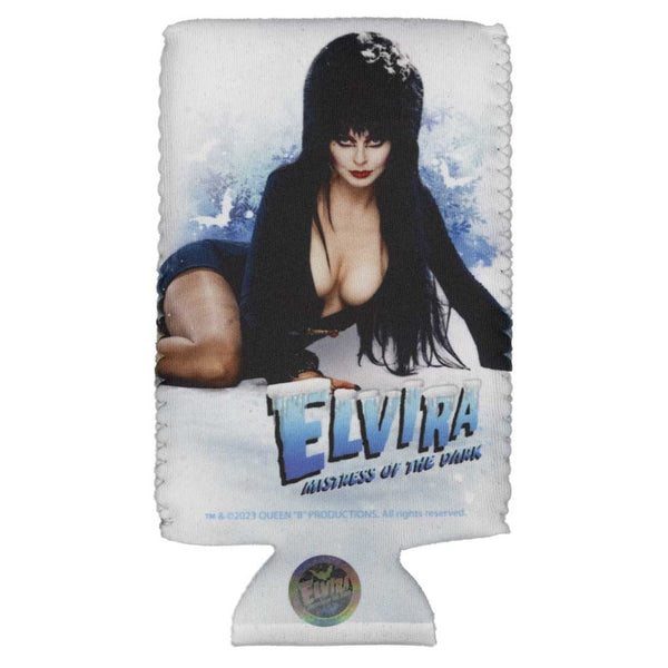 Elvira In Snow Slim Can Cooler