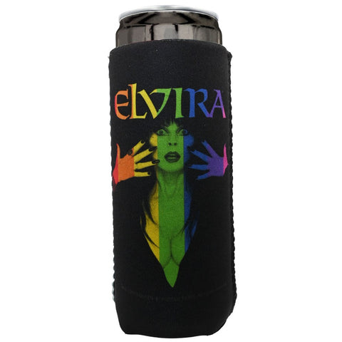 Elvira Pride Classic Logo Slim Can Cooler