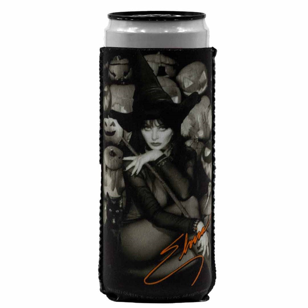 Elvira Pin Up Witch Slim Can Cooler