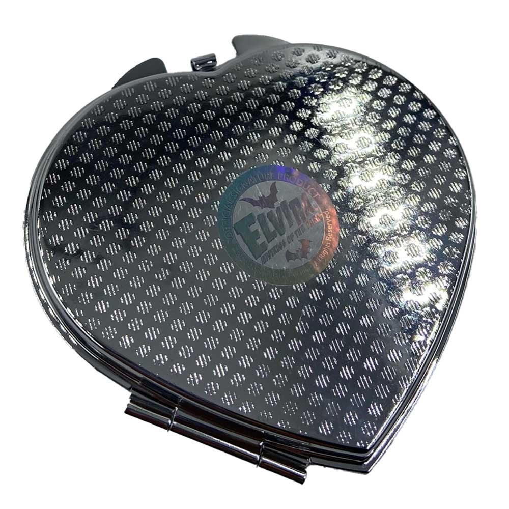 Elvira Rose Heart Compact Mirror