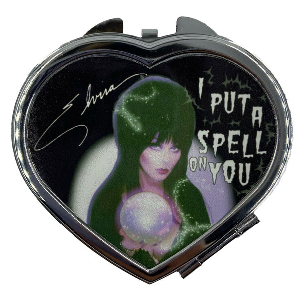 Elvira Spell On You Heart Compact Mirror