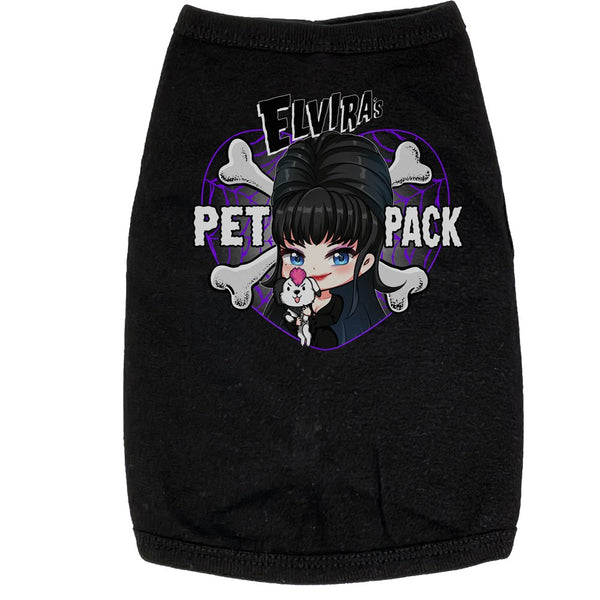 Elvira Pet Pack Dog Tee