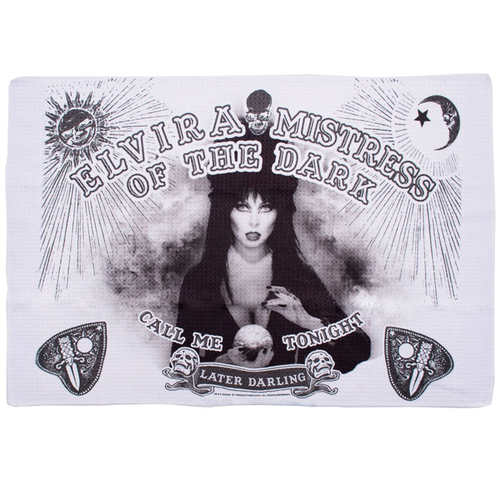 Elvira Spirit Board Dish Towel