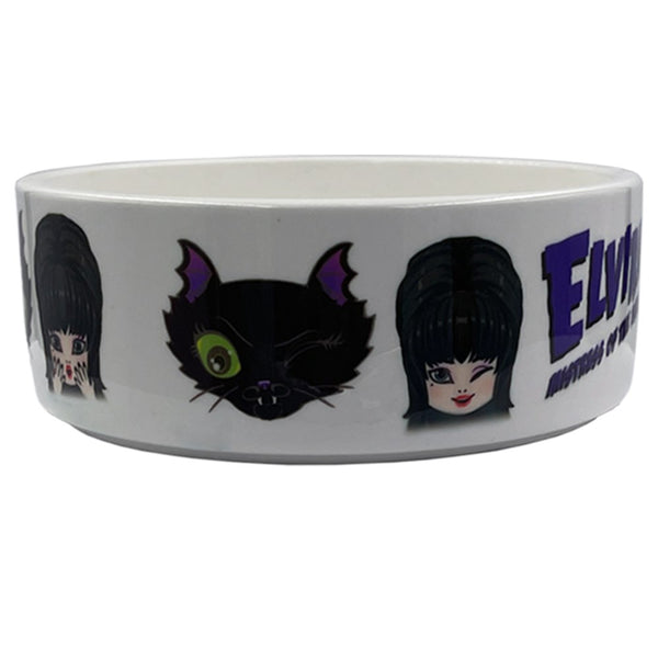 Elvira Cuties Cat Medium Pet Bowl