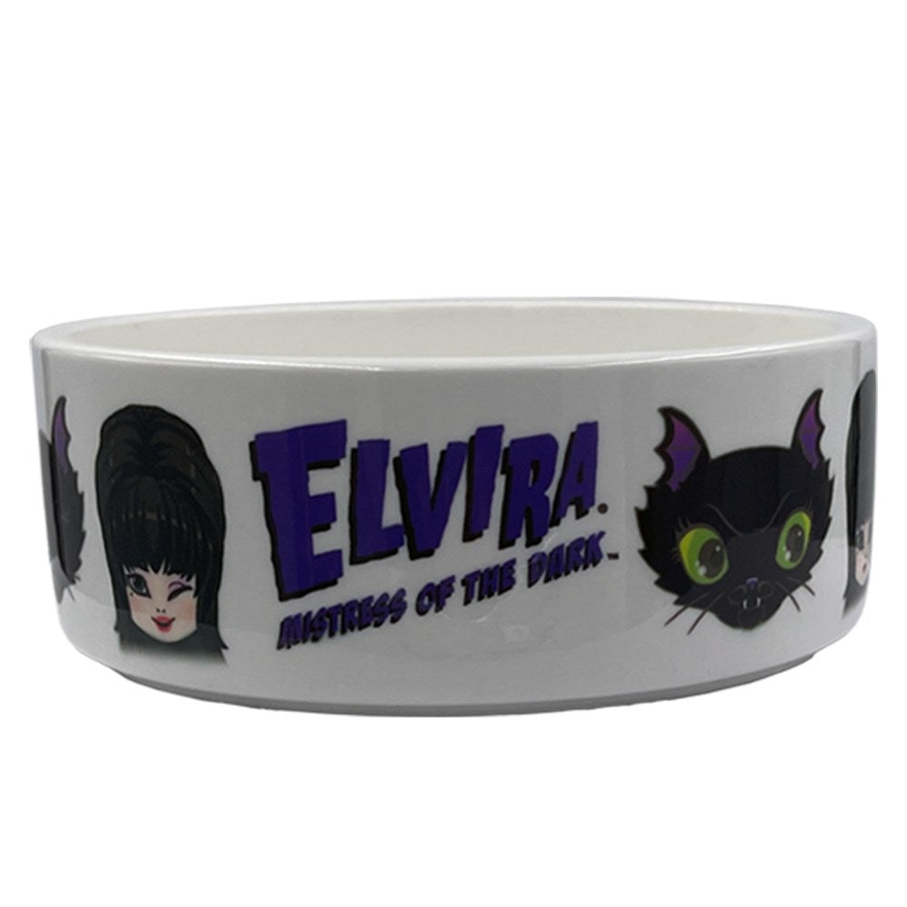 Elvira Cuties Cat Medium Pet Bowl