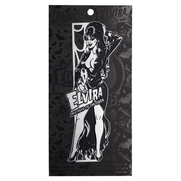 Elvira Metal Bookmark