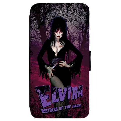 Elvira Zombie Iphone Flip wallet Case