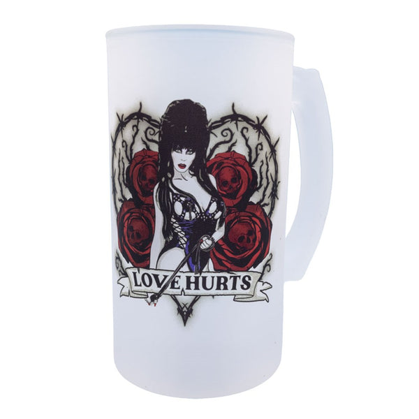 Elvira Love Hurts Stein Mug