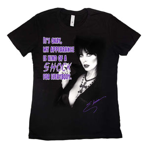 Elvira Appearance Shock Womens Tee