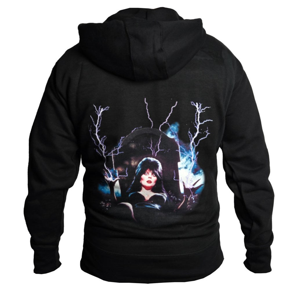 Elvira Electric Grave Mens Hoodie