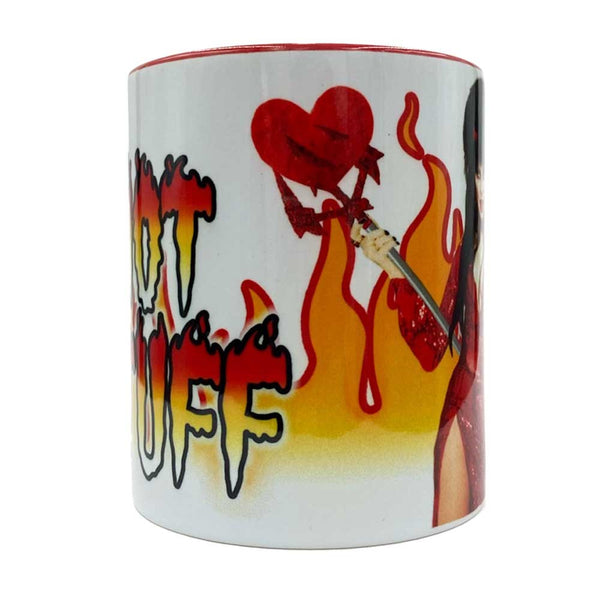 Elvira Hot Stuff Heart Handle Mug