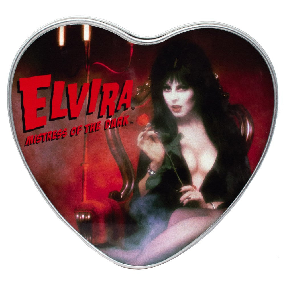 Elvira Rose Chair Heart Shaped Metal Tin