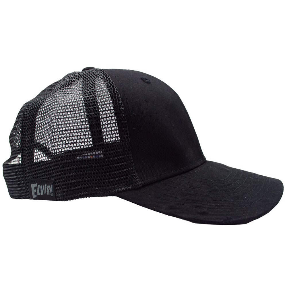 Elvira Embroidered Dagger Trucker Hat