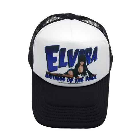 Elvira Purple Logo Trucker hat