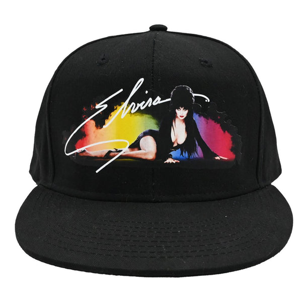 Elvira Rainbow in Mist Flat Bill Cap