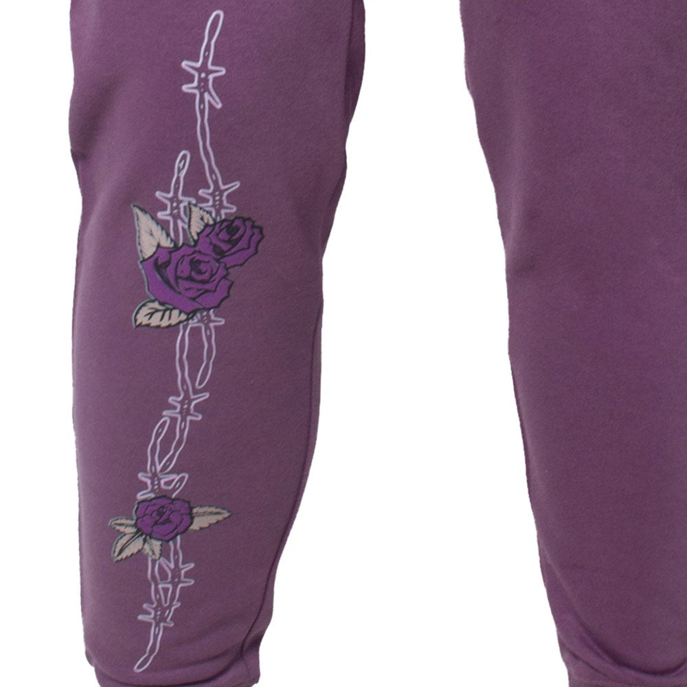 Elvira Barb Rose Womens Jogger Pants