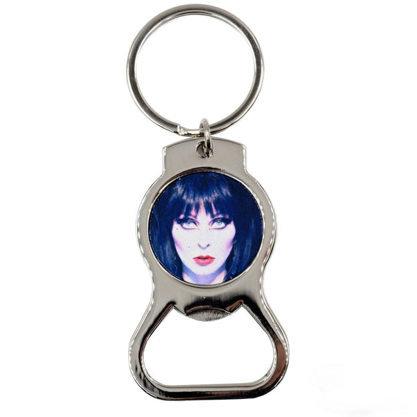 Elvira Classic Face Bottle Opener Keychain