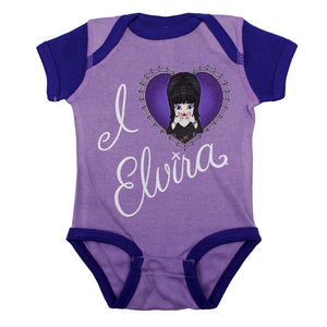 Elvira I Heart Elvira Cutie Purple Onesie