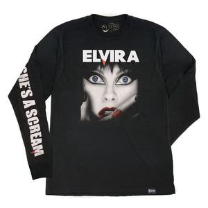 Elvira Shes A Scream Long sleeve T-shirt