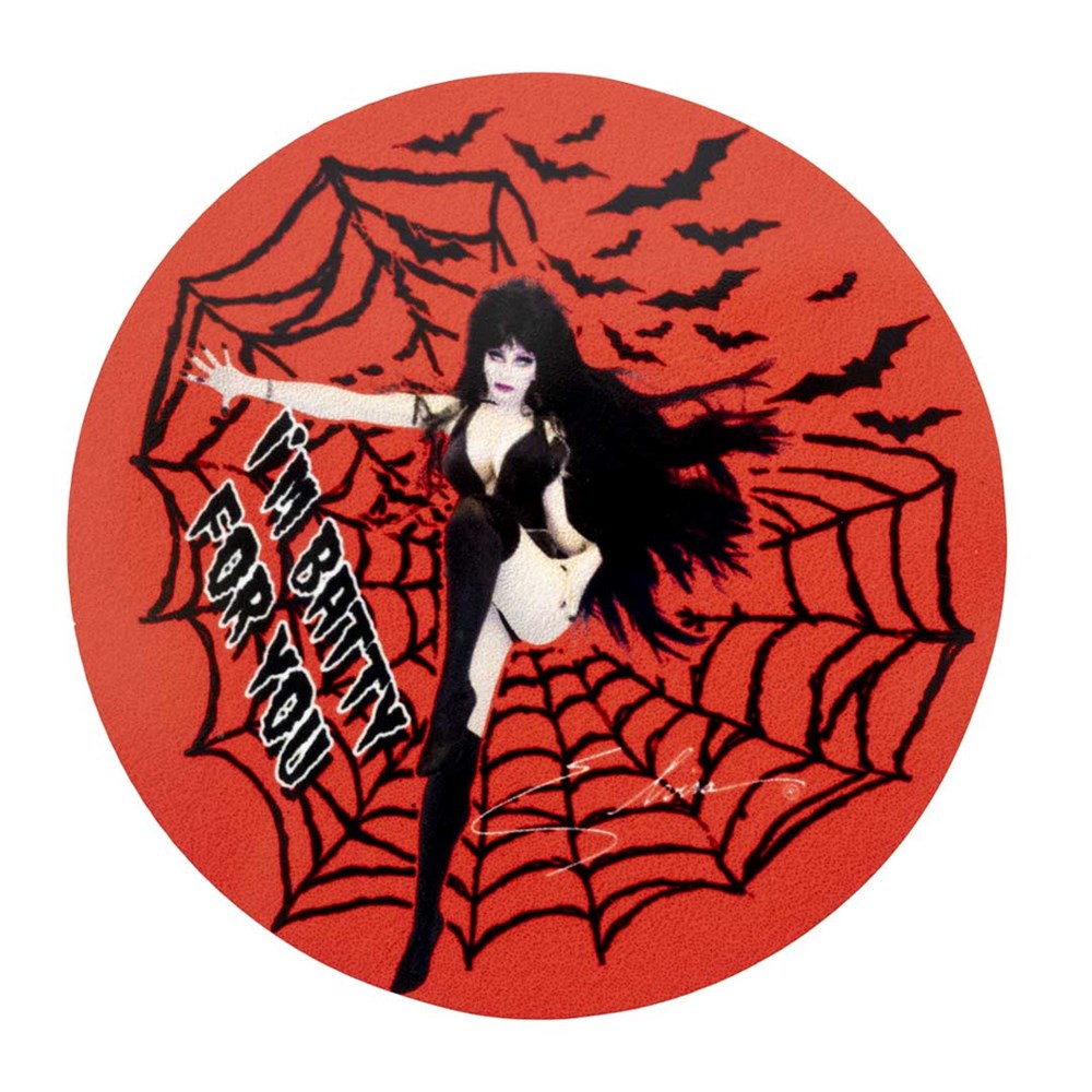 Elvira Batty For You Round Magnet