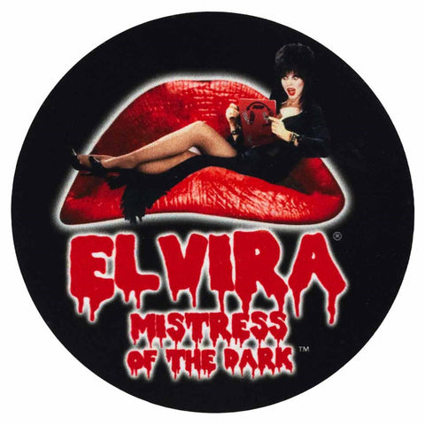 Elvira Rocky Mistress Of The Dark Round Magnet