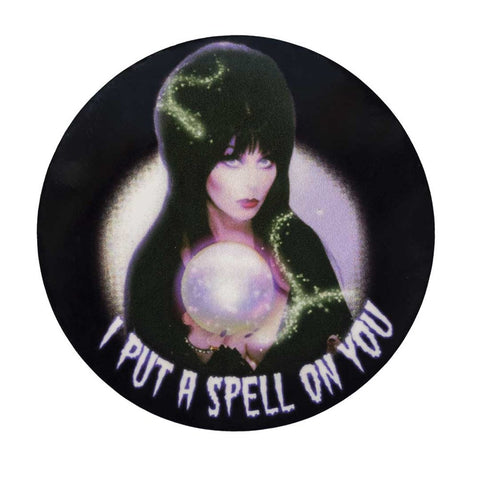 Elvira Spell On You Round Magnet