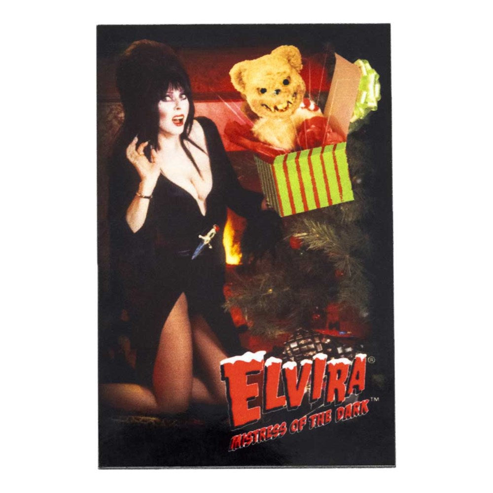 Elvira Teddy Gift Magnet
