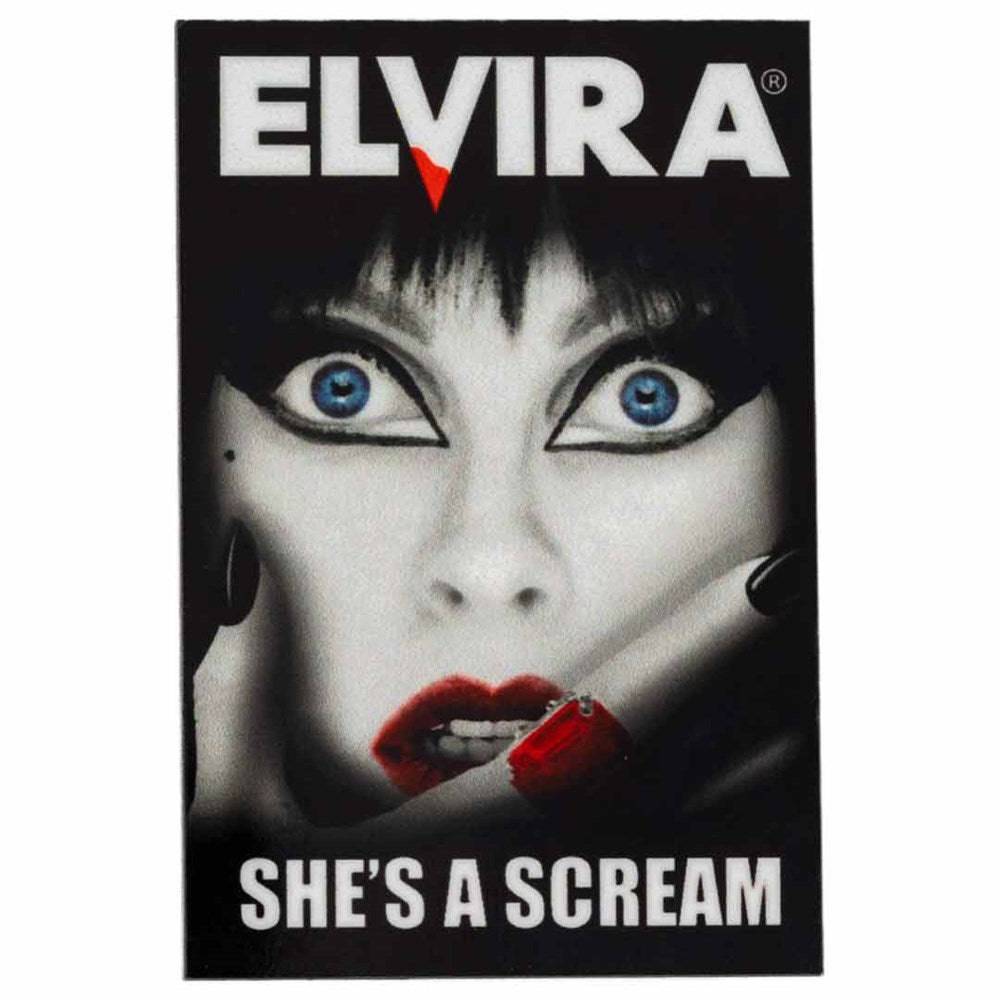 Elvira Shes A Scream Magnet