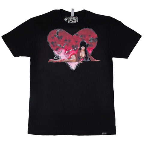 Elvira Heart Mist Mens T Shirt