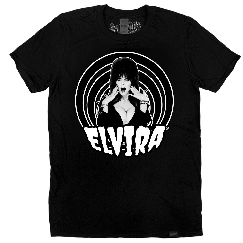 Elvira Hypno Mens Black Tshirt