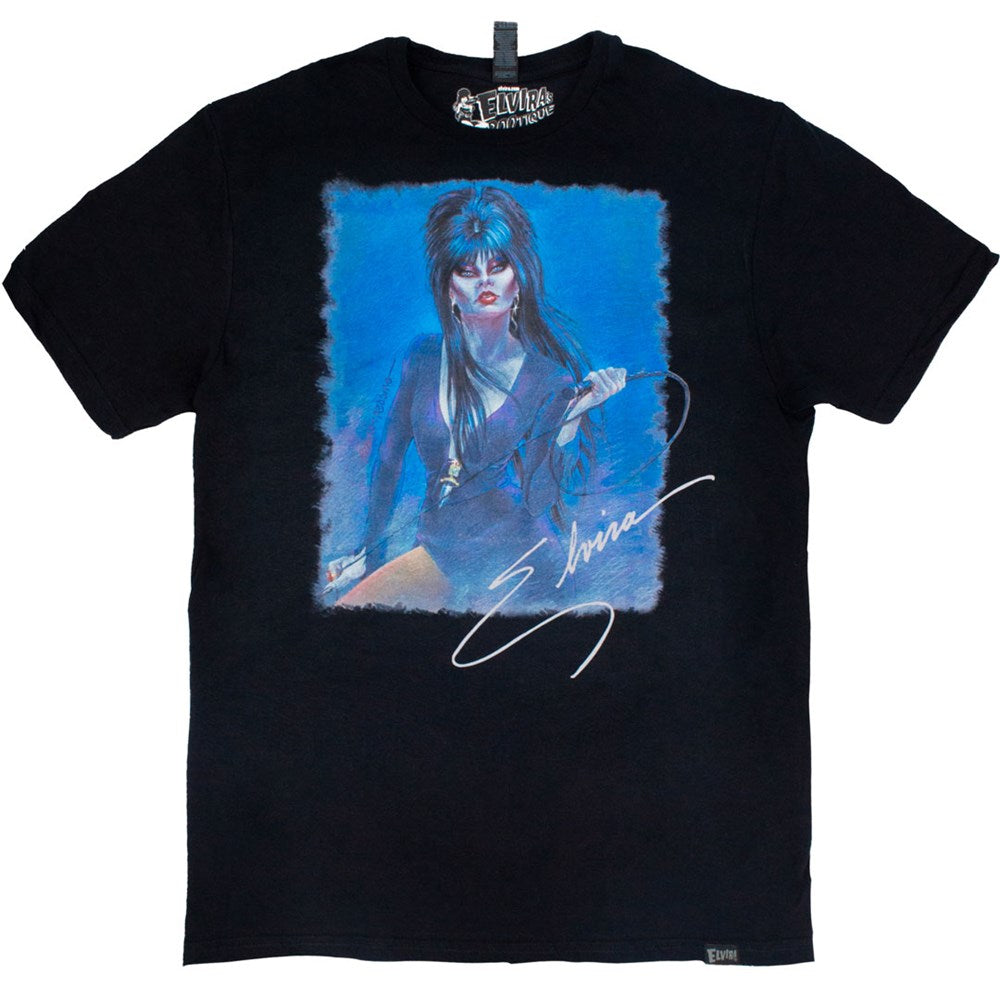Elvira X Robert Redding Whiplash Mens Tshirt