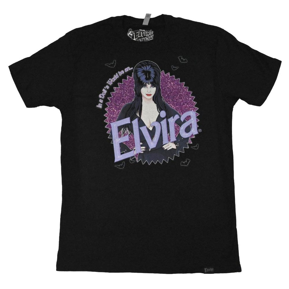 Elvira World Dark Mens Tshirt