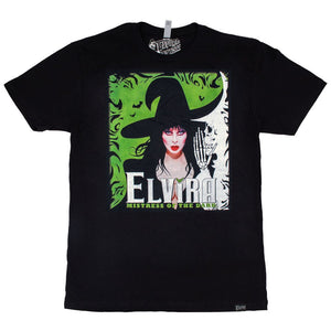 Elvira Wicked Black Mens Tshirt