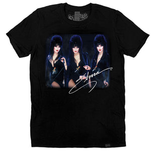 Elvira Whiplash Mens Black Tshirt