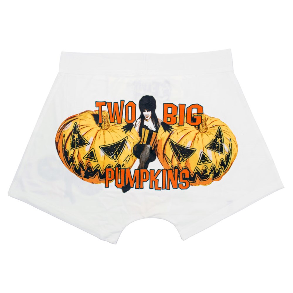 Elvira Two Big Pumpkins Mens Boxer