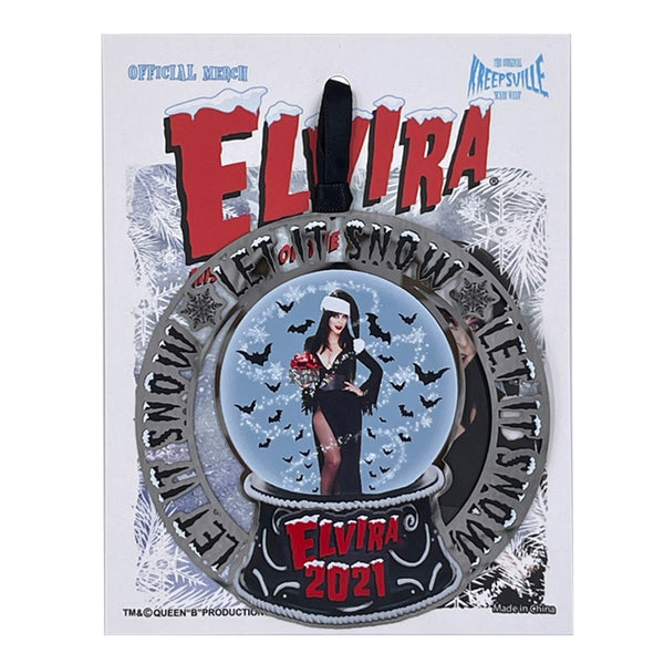 Elvira Let It Snow 2021 Charm Ornament
