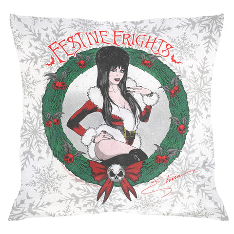 Elvira Festive Frights Pillow Cover Case